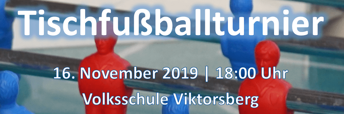 Tischfußballturnier in Viktorsberg